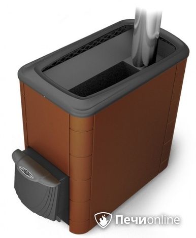 Дровяная печь-каменка TMF Тунгуска XXL 2013 Inox ДА КТК терракота в Сыктывкаре